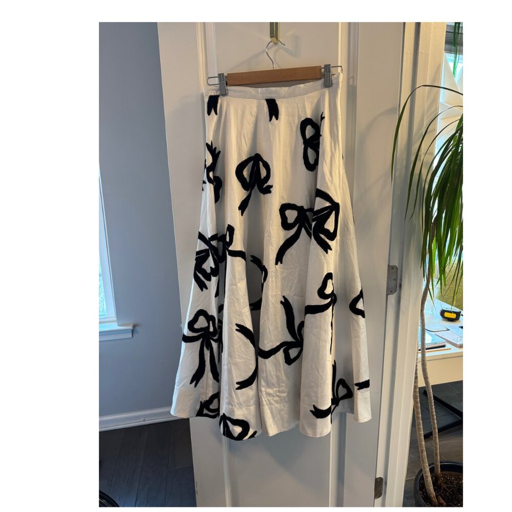 Anthropologie | Maeve | Bowtie Maxi Skirt